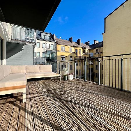 Modern Apartment With Private Terrace Helsingfors Eksteriør bilde